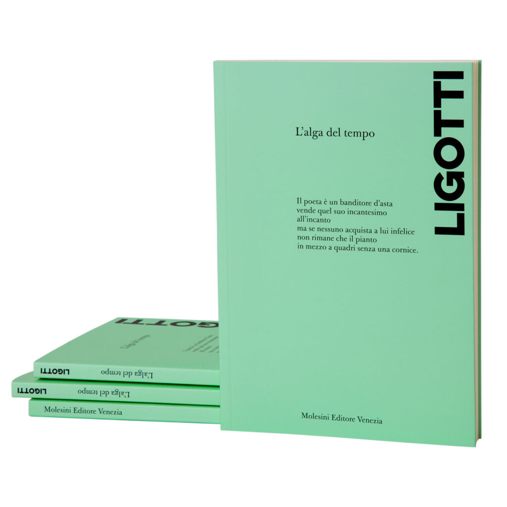 Giuseppe Elio Ligotti L’alga del tempo Solo l’emozione resiste all’urto beffardo degli eventi