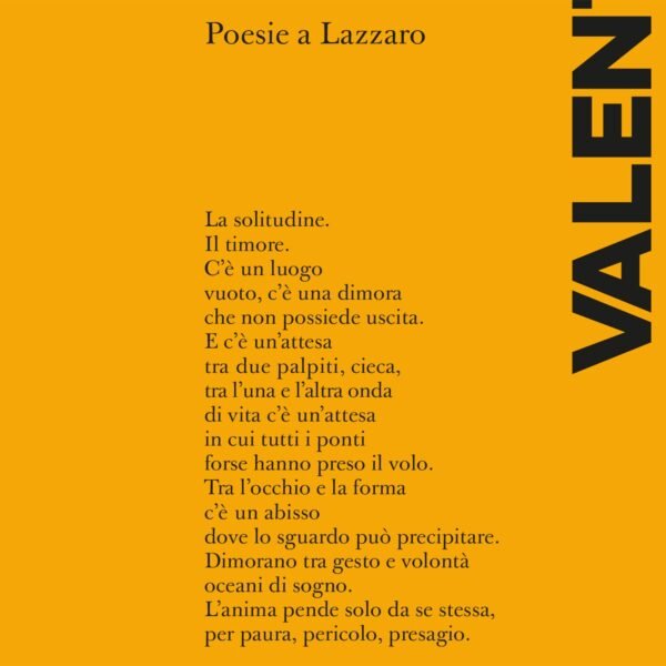 Poesie a Lazzaro José Ángel Valente